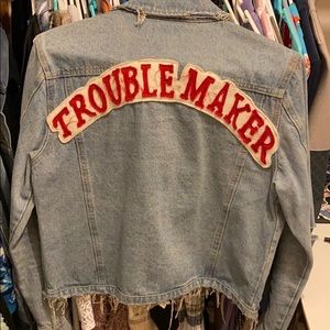 High Heel Suicide Denim Trouble Maker Jacket